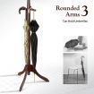 9 Hook Wooden Clothes Coat Rack Tree Stand Entryway Hall Tree Umbrella Hat Hanger