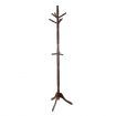 9 Hook Wooden Clothes Coat Rack Tree Stand Entryway Hall Tree Umbrella Hat Hanger