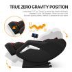 HOMASA Massage Chair Zero Gravity Recliner Electric Massager Full Body with Touch Control Red