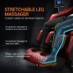 HOMASA Massage Chair Zero Gravity Recliner Electric Massager Full Body with Touch Control Red