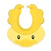 Hair Washing Hat Shower Bath Silicone Cap Soft Adjustable Visor Head Protector Shampoo Cap for Toddler, Baby, Kids, Children (Yellow)