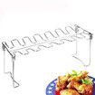 Stainless Steel Chicken Leg Grill Rack with Pan
