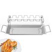 Stainless Steel Chicken Leg Grill Rack with Pan
