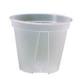 Breathable Clear Plastic Plant Pot Indoor 18cm(5 pcs)