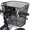Bicycle basket Iron net basket detachable portable basket