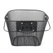 Bicycle basket Iron net basket detachable portable basket