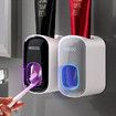 Automatic Wall Mount Toothpaste Dispenser - Black