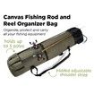 Heavy Duty Fishing Rod Travel Carry Case Bag