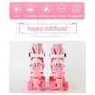 SizeS Roller Skates 4 Sizes Adjustable Double-row Roller Skating Shoes Roller Skates,suitable for beginners