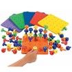 New Hot 30PCS Peg Board Set Montessori Therapy Fine Motor Toy for Toddlers Pegboard Toy For Children