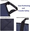 Patient Transfer Board with 6 Reinforced Handles for Turning, Moving Physically Impaired, Elderly