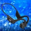 Wireless Bone Conduction Headphone Open-Ear 360 Bendable Waterproof Sports Headset