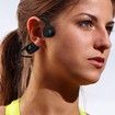 Wireless Bone Conduction Headphone Open-Ear 360 Bendable Waterproof Sports Headset