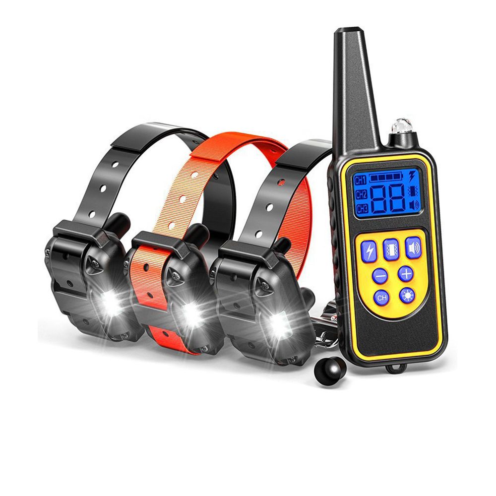 Dog Training Collar for 3 Dogs with 4 Training Modes for Medium and Large Breed Dogs