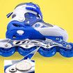 SizeS Roller Skates for Girls and Boys,Adjustable 3 Sizes for Kids Toddler Rollerskates with Light up Wheels