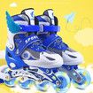 SizeS Roller Skates for Girls and Boys,Adjustable 3 Sizes for Kids Toddler Rollerskates with Light up Wheels