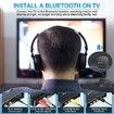 Bluetooth 5.0 Receiver Transmitter FM Stereo AUX 3.5mm Jack RCA Wireless NFC Bluetooth Audio Adapter for TV PC Headphone