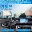 Bluetooth 5.0 Receiver Transmitter FM Stereo AUX 3.5mm Jack RCA Wireless NFC Bluetooth Audio Adapter for TV PC Headphone