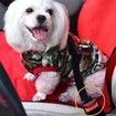 2Pcs Dog Leash Seat Belt ,Safety Lead with Swivel Clip and Adjustable Length for Pets,Seatbelt Harness for All Vehicles