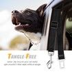 2Pcs Dog Leash Seat Belt ,Safety Lead with Swivel Clip and Adjustable Length for Pets,Seatbelt Harness for All Vehicles