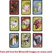Game Minecraft UNO Card Multicolor Fun Family Entertainment Strategy Play Night Party Edition Interactive