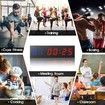 Gym Timer, LED Workout Clock, Countdown or Up Clock, With Ultra Clear Digital Display
