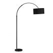 Adjustable Floor Lamp LED Reading Light Corner Standing Lighting Living Room Bedroom Black