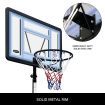 Basketball Hoop Ring Portable Adjustable Stand System Net Backboard Rim Wheels 1.7-2.3m