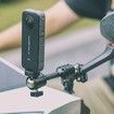 Aluminum Motorcycle Sports Camera Bracket,360Degree Motorcycle Bike Camera Holder Handlebar Mount Bracket Compatible with GoPro Hero 10 Black,Hero 9or8or7or6or5 and Other Action Cameras