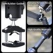 Aluminum Motorcycle Sports Camera Bracket,360Degree Motorcycle Bike Camera Holder Handlebar Mount Bracket Compatible with GoPro Hero 10 Black,Hero 9or8or7or6or5 and Other Action Cameras
