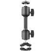 Aluminum Motorcycle Sports Camera Bracket,360Degree Motorcycle Bike Camera Holder Handlebar Mount Bracket Compatible with GoPro Hero 10 Black,Hero 9or8or7or6or5 and Other Action Cameras