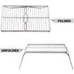 Portable Stainless Steel Folding Grill with Carry Bag