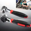 Multifunctional Adjustable Universal Key Torque Spanner Plumbing Auto 6-22mm Ratchet Wrench Multitool Repairing Tool Eco-friendly Plastics Material
