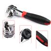Multifunctional Adjustable Universal Key Torque Spanner Plumbing Auto 6-22mm Ratchet Wrench Multitool Repairing Tool Eco-friendly Plastics Material