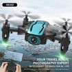 2022 Newest Drone 4K 1080P Camera WiFi Fpv Professional Air Pressure Altitude Hold Black Foldable RC Quadcopter Drone Toys for Children