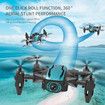 2022 Newest Drone 4K 1080P Camera WiFi Fpv Professional Air Pressure Altitude Hold Black Foldable RC Quadcopter Drone Toys for Children