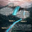 2022 Newest Drone 4K 1080P Camera WiFi Fpv Professional Air Pressure Altitude Hold Black Foldable RC Quadcopter Drone Toys for Children