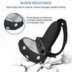 Silicone Touch Controller Grip Cover for Oculus Quest 2 Accessories, Anti-Throw VR Handle Protector with Adjustable Wrist Strap