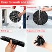Reusable Silicone Air Fryer Liners, 3 Pieces 8 Inch Non-Stick Air Fryer Liners Silicone Round Replacement Parchment Paper Liners for Ninja, Cosori, Gowise, Instant Pot
