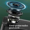 Bluetooth 5.0 Speaker Alarm Clock Night Light Multiple Play Modes LED Display 360 Surround Stereo Sound