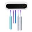 Bathroom Electric 99.9 Percent UV Disinfection Toothbrush Holder Sterilizer Lamp Power Family Instrument Plastic Class Material Origin