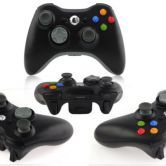Wireless Shock Game Controller For Microsoft xBox361 Black
