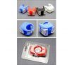 6Pcs Mini Cycling Bike Silicone Frog Light LED Front/Rear Security Warning Lamp