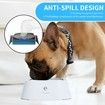 1L/35 oz Dog Spill Proof Pet Water Bowl, Anti-Choking Water Bowl, Slow Pet Water Dispenser Vehicle Carried Water Bowls for Dogs, Cats And Pets