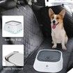 1L/35 oz Dog Spill Proof Pet Water Bowl, Anti-Choking Water Bowl, Slow Pet Water Dispenser Vehicle Carried Water Bowls for Dogs, Cats And Pets