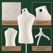 Mannequin Male Dress Form Dressmakers Dummy Torso Manikin Display Stand Tripod Base 151-170cm Skin Tone