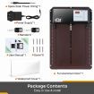 Petscene Automatic Chicken Coop Door Opener Kit LED Lights Timer Light Sensor Remote Waterproof