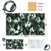 Electric Pet Heat Pad Heating Mat Heated Blanket Dog Cat Bed Thermal Protection Timer XL Size with 2 Cloth Covers