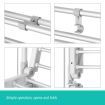 Maxkon 3 Tier Electric Heated Clothes Dryer Airer Towel Drying Rack Stand Foldable 300W