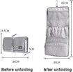 Travel Case for Dyson Airwrap, Portable Hanging Curling Iron Travel Bag with Hanging Hook, Waterproof Travel Storage Case Organizer for Dyson Airwrap (grey)